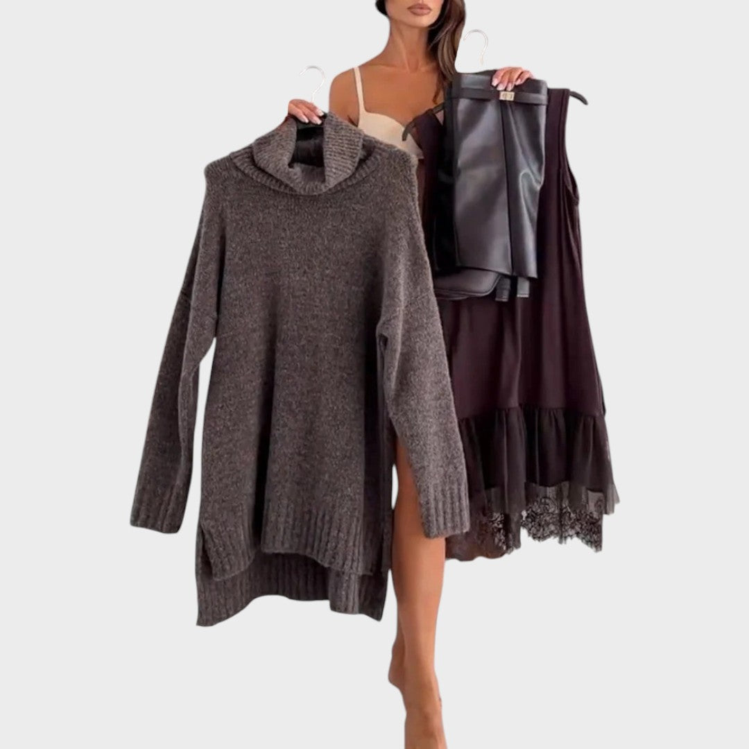 Aurora | Sweater Dress Set