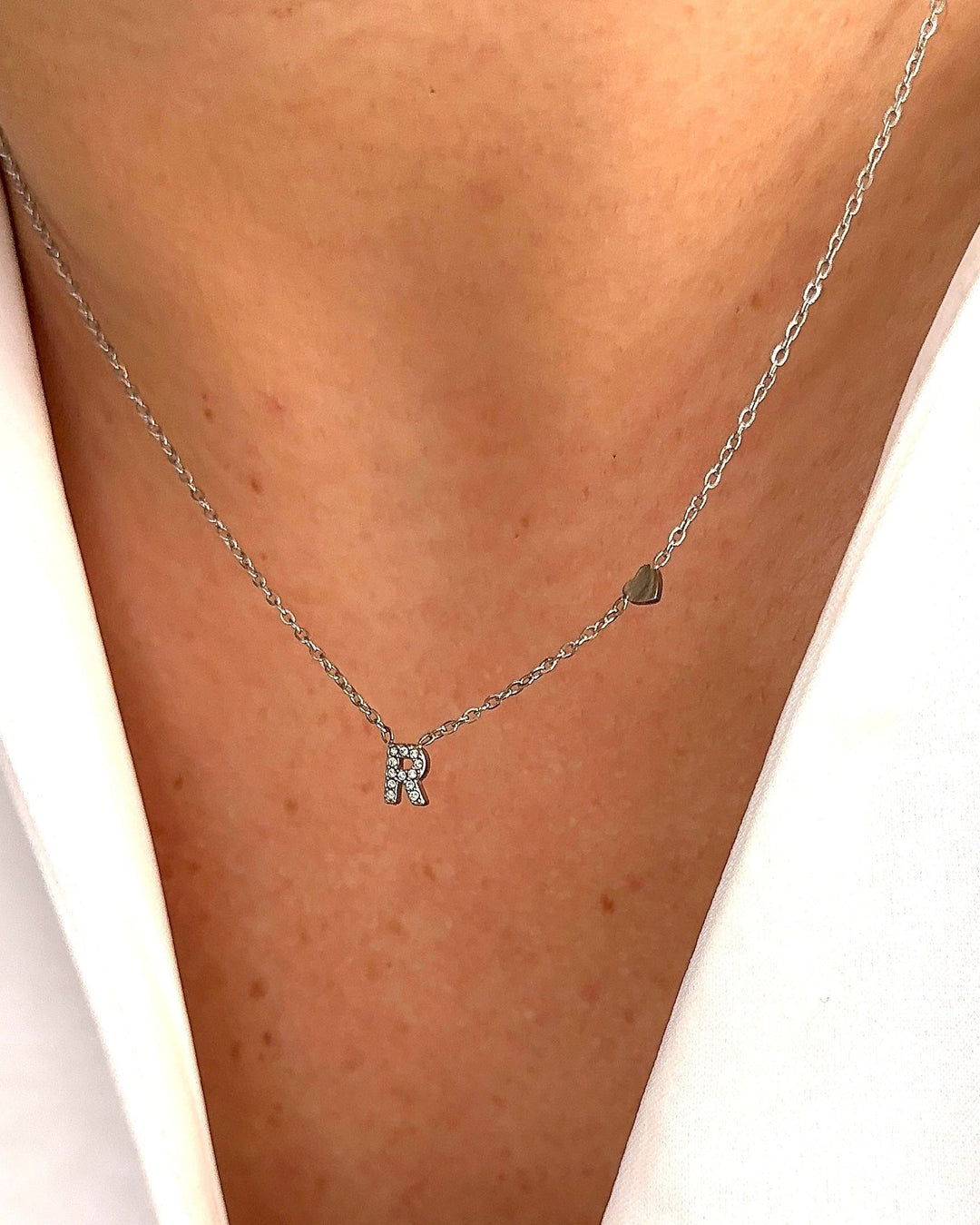 Riena | Alphabet Charm Necklace