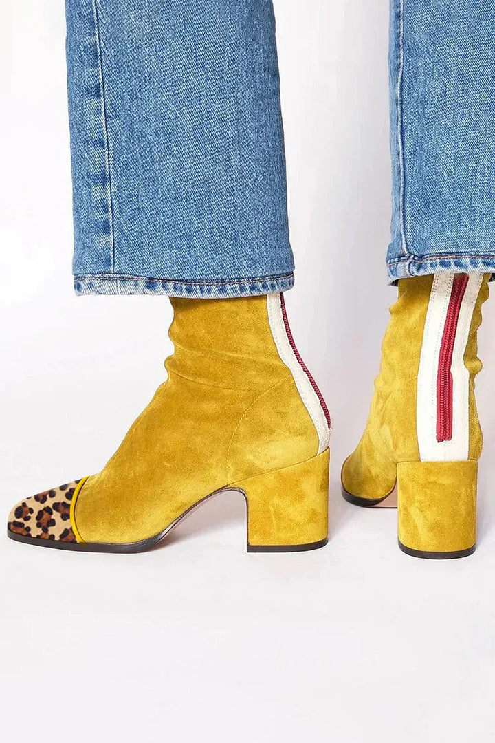 Ava | Classic Ankle Heeled Boots