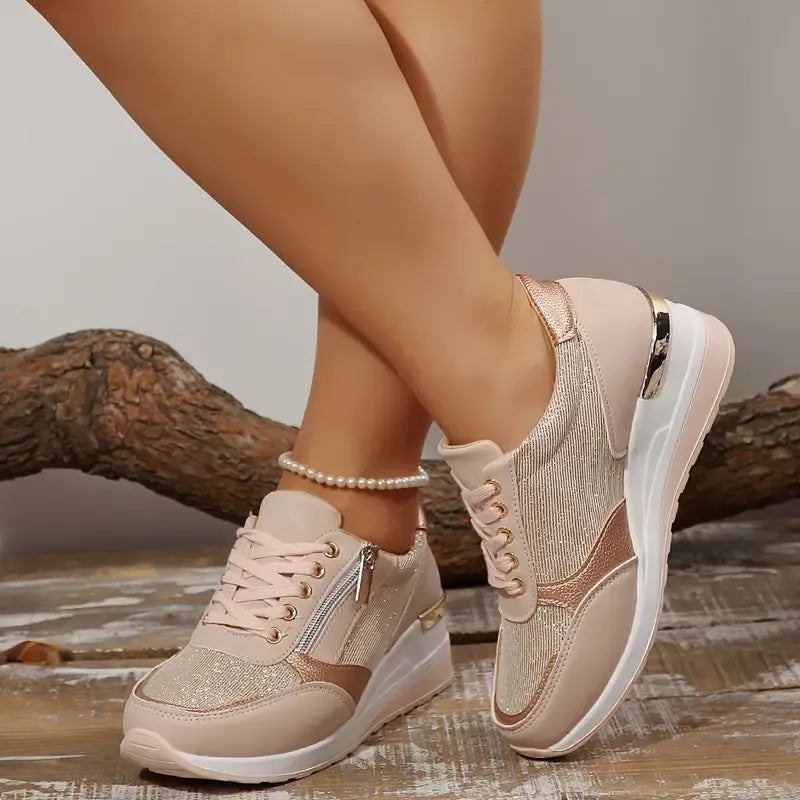 Enna | Lace-Up Orthopaedic Trainers