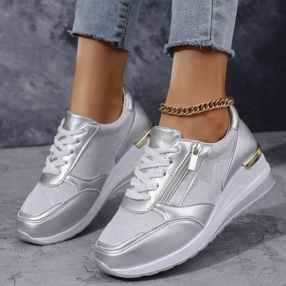 Enna | Lace-Up Orthopaedic Trainers