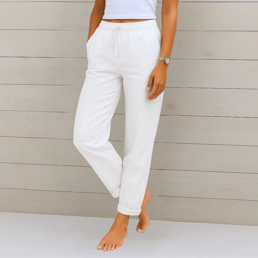 Mila | Relaxed Linen Trousers