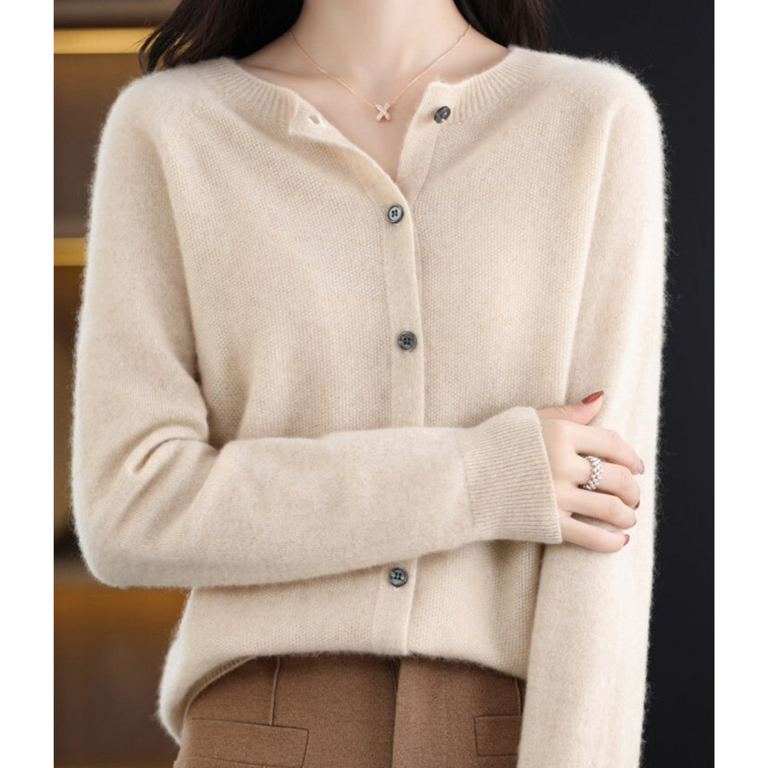 Gudelia | Merino Wool Cardigan