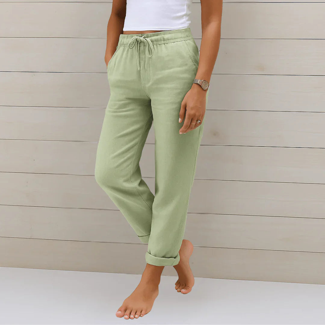 Mila | Relaxed Linen Trousers
