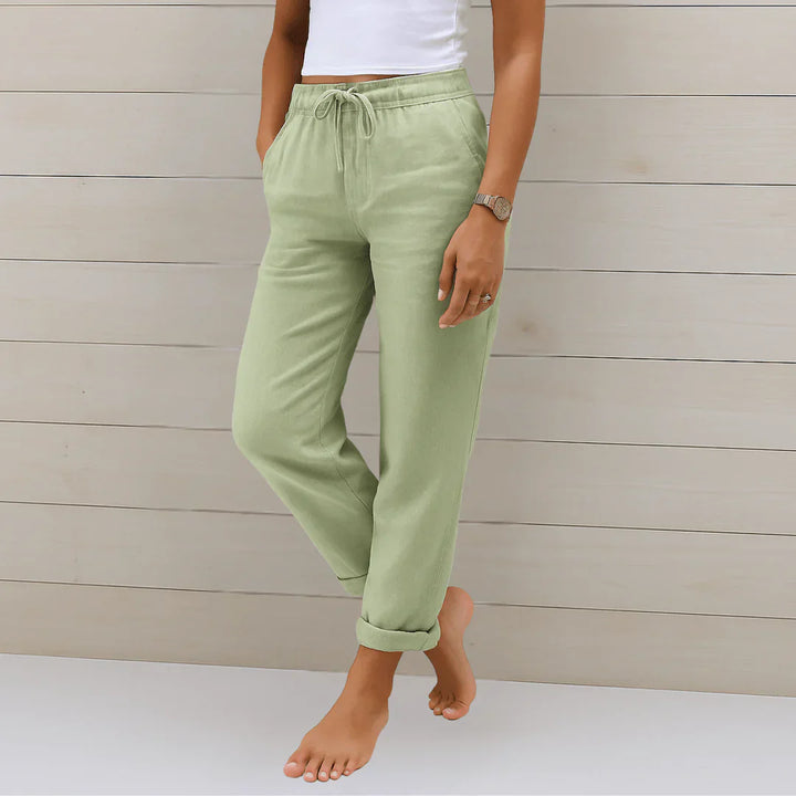 Mila | Relaxed Linen Trousers
