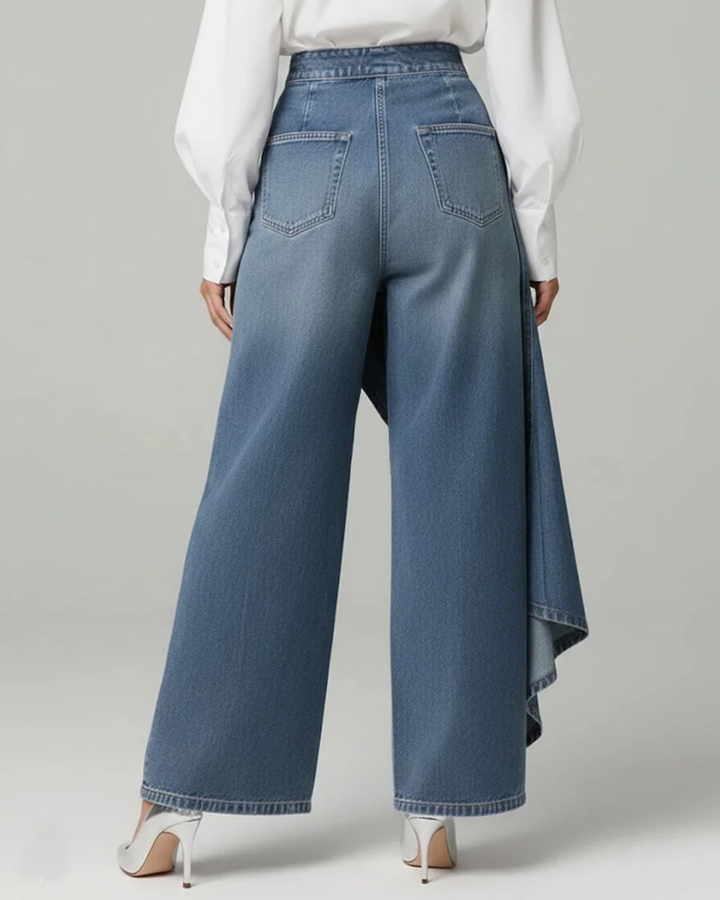 Doly | High Waist Wrap Jeans