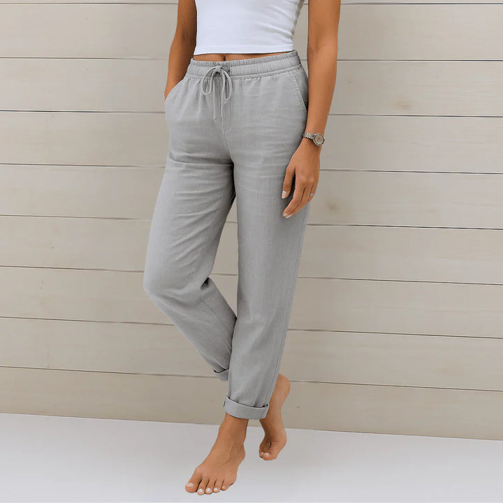 Mila | Relaxed Linen Trousers