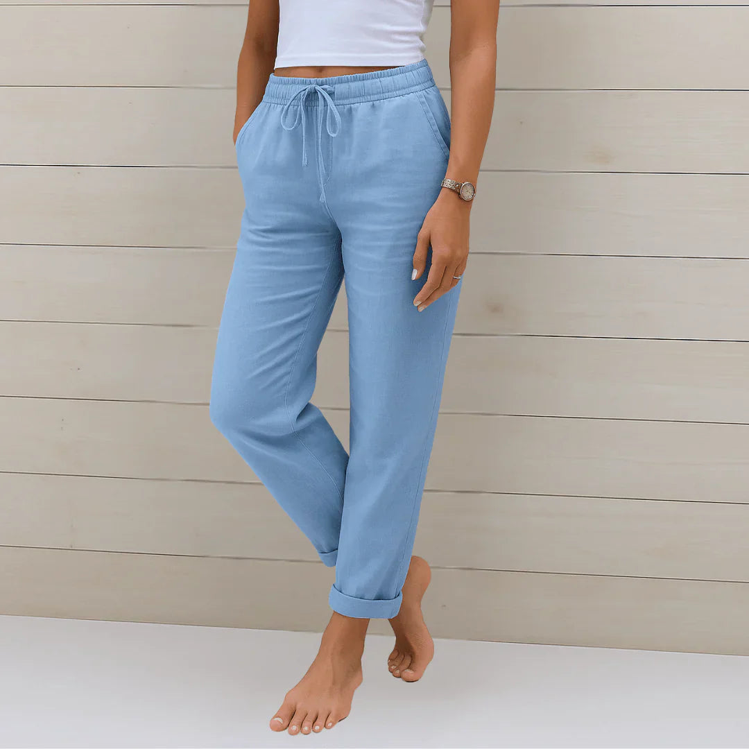 Mila | Relaxed Linen Trousers