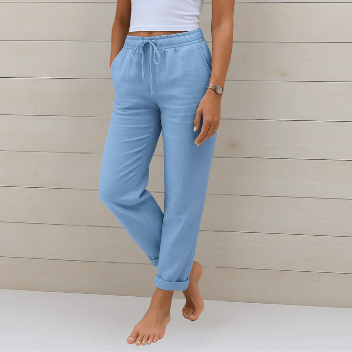 Mila | Relaxed Linen Trousers