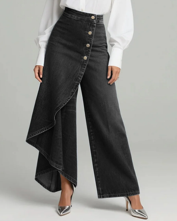 Doly | High Waist Wrap Jeans