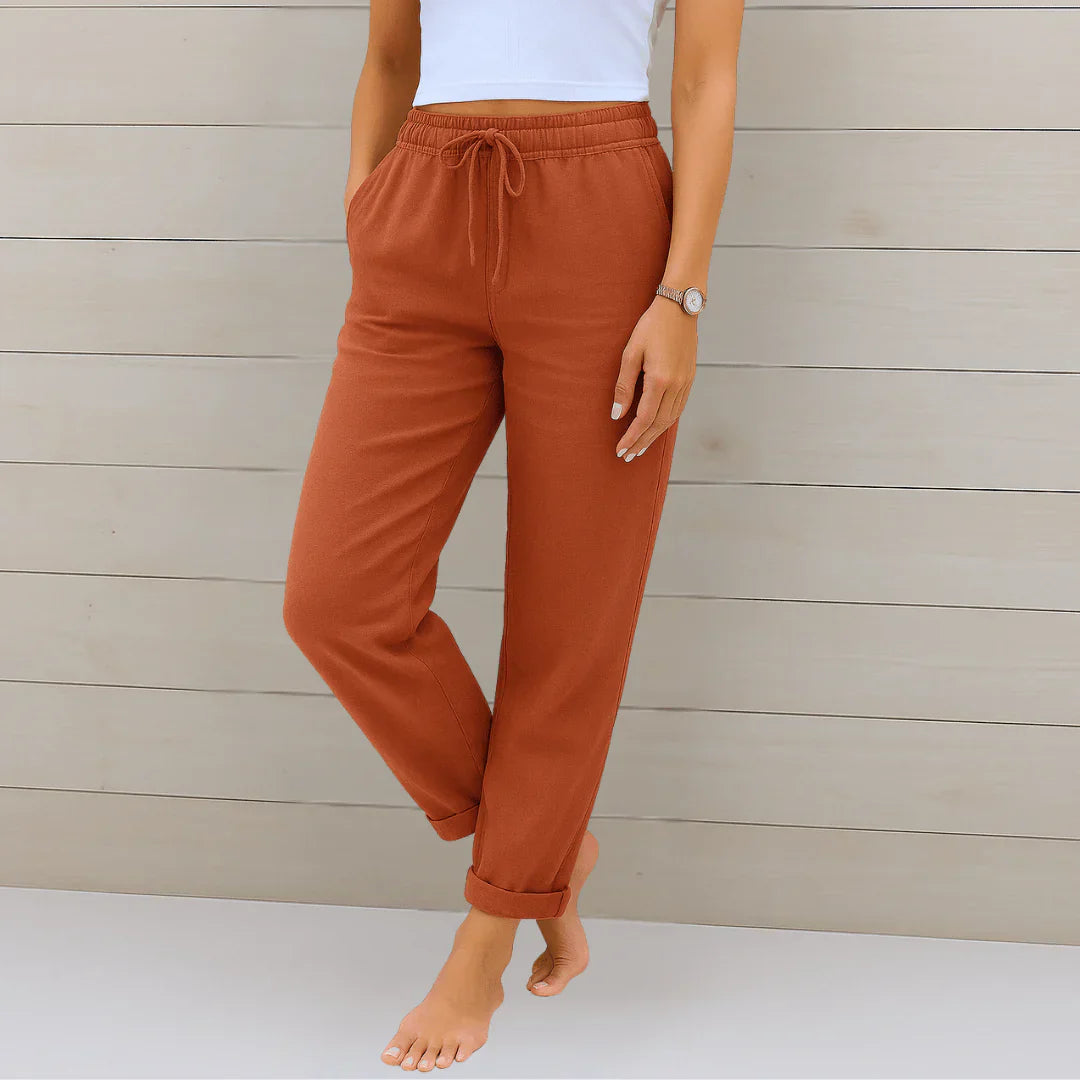 Mila | Relaxed Linen Trousers
