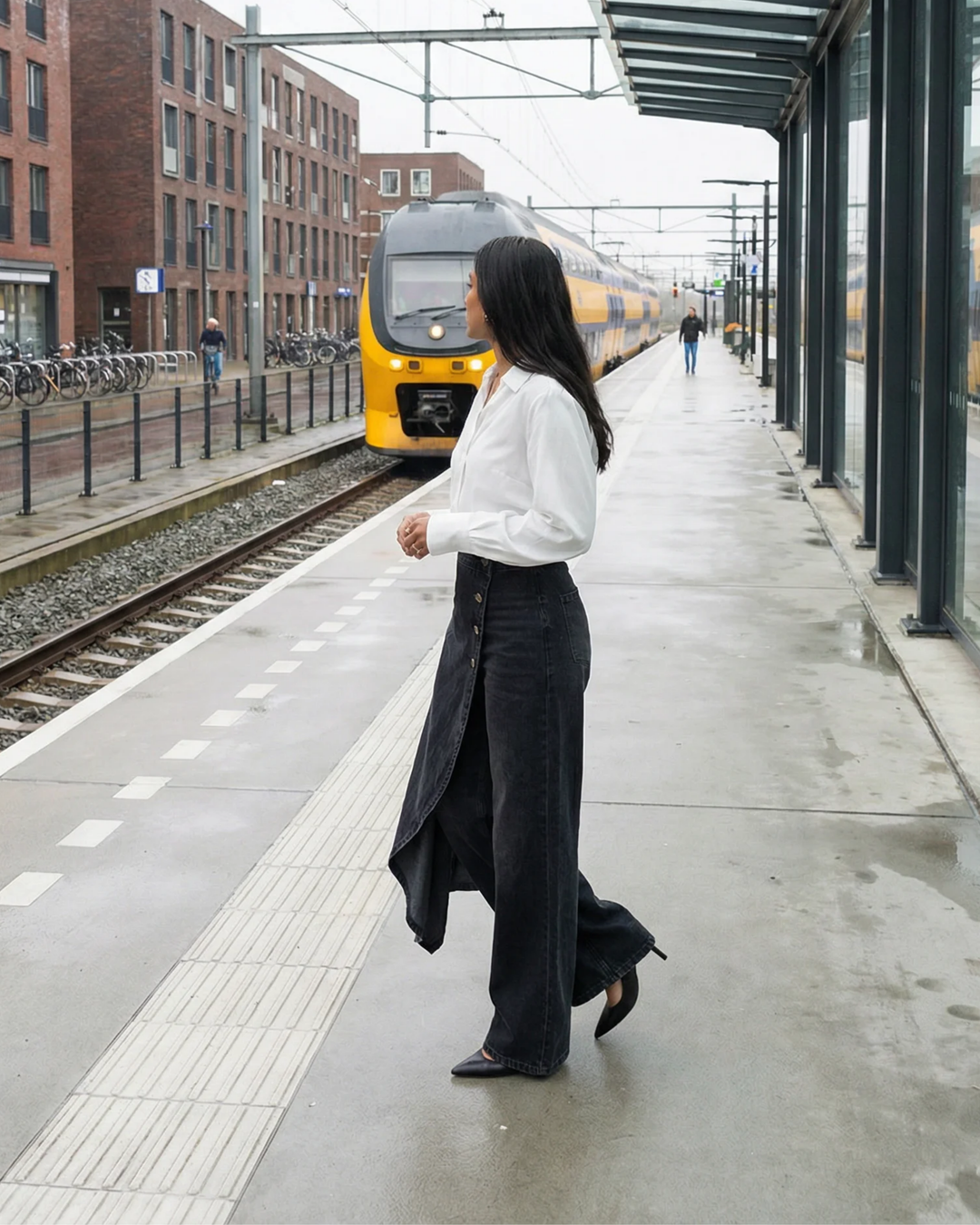 Doly | High Waist Wrap Jeans