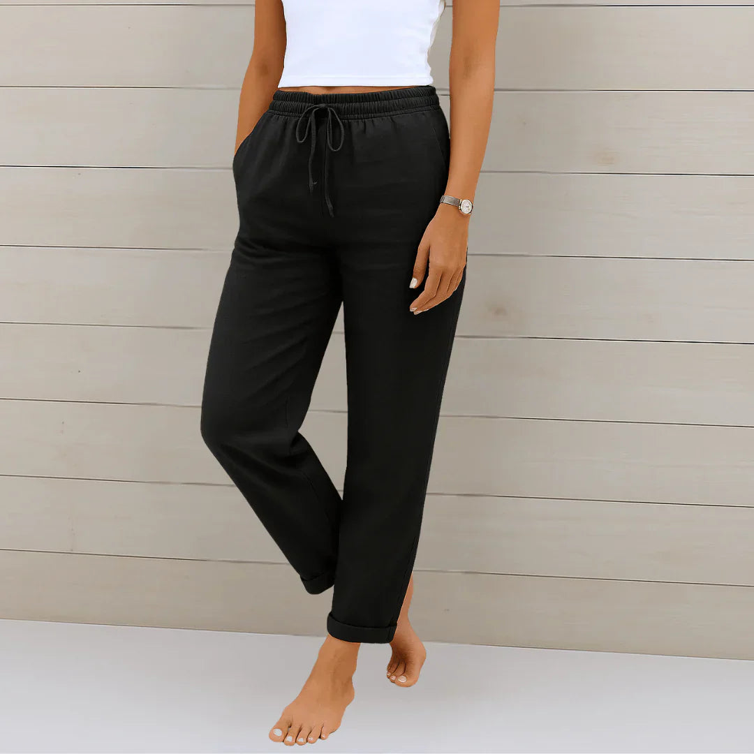 Mila | Relaxed Linen Trousers