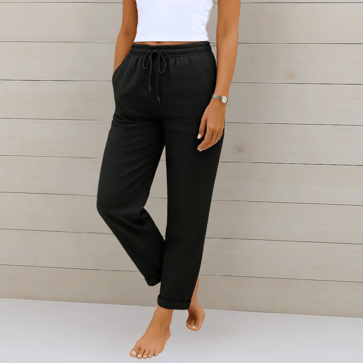 Mila | Relaxed Linen Trousers