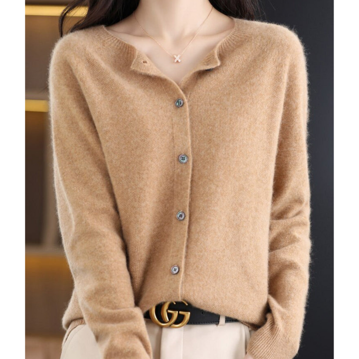 Gudelia | Merino Wool Cardigan