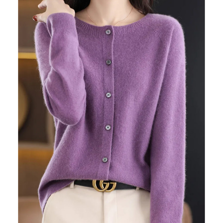 Gudelia | Merino Wool Cardigan