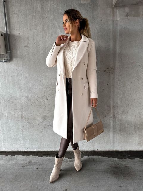 Claudine | Cashmere Blend Winter Coat