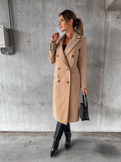 Claudine | Cashmere Blend Winter Coat