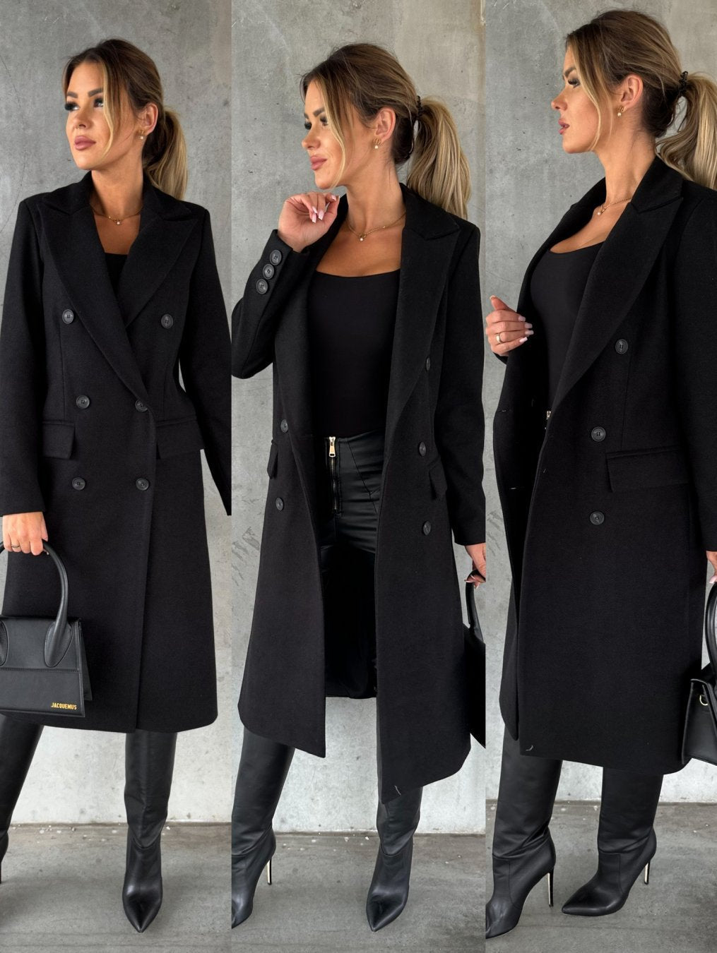 Claudine | Cashmere Blend Winter Coat