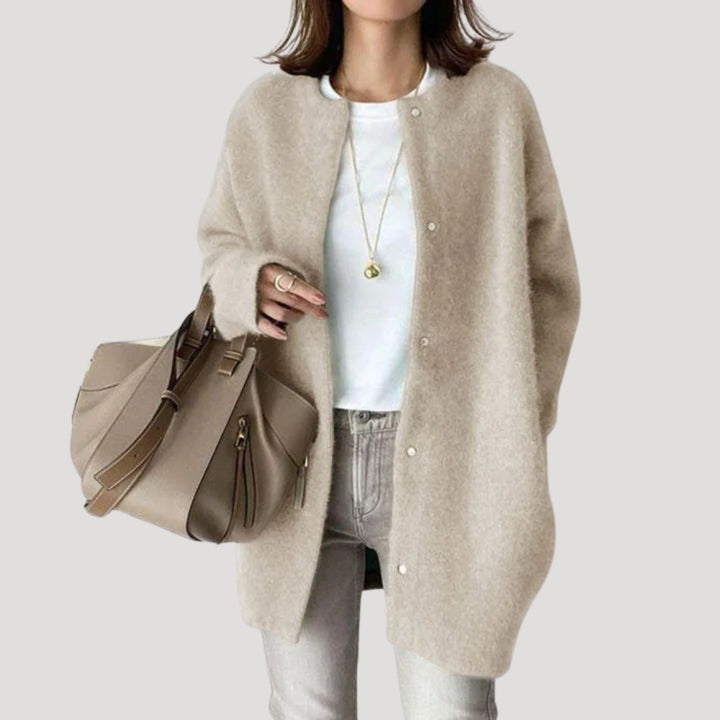 Waiza | Soft Knit Wool Cardigan