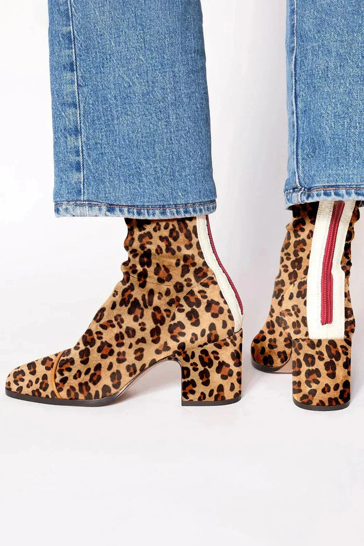 Ava | Classic Ankle Heeled Boots