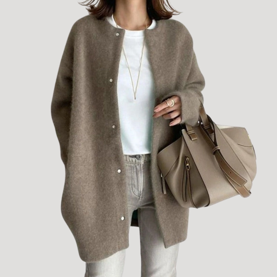 Waiza | Soft Knit Wool Cardigan