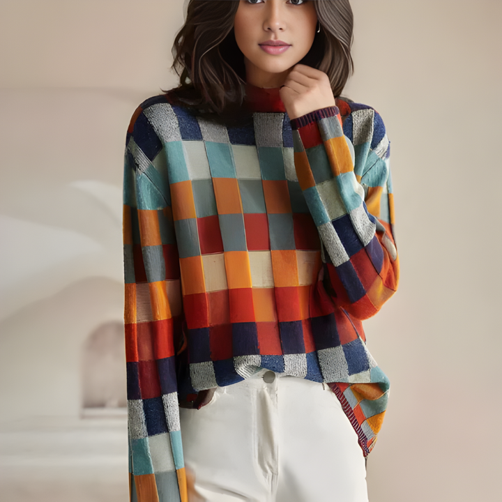 Charlotte | Wool High Neck Sweater
