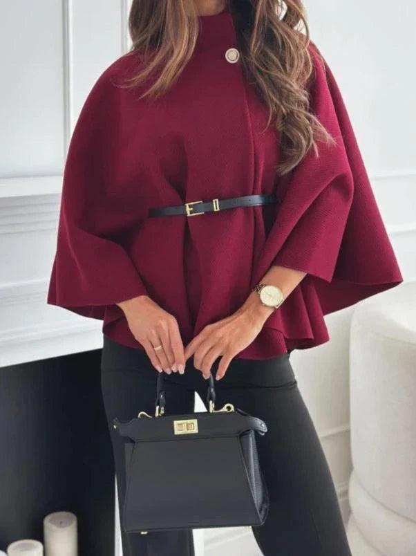 Valentina | Romantic Wrap Cape Coat