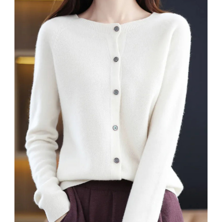 Gudelia | Merino Wool Cardigan