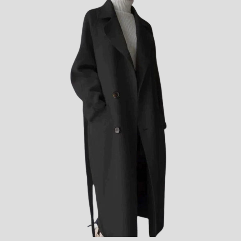 Vivienne | Long Wool Coat