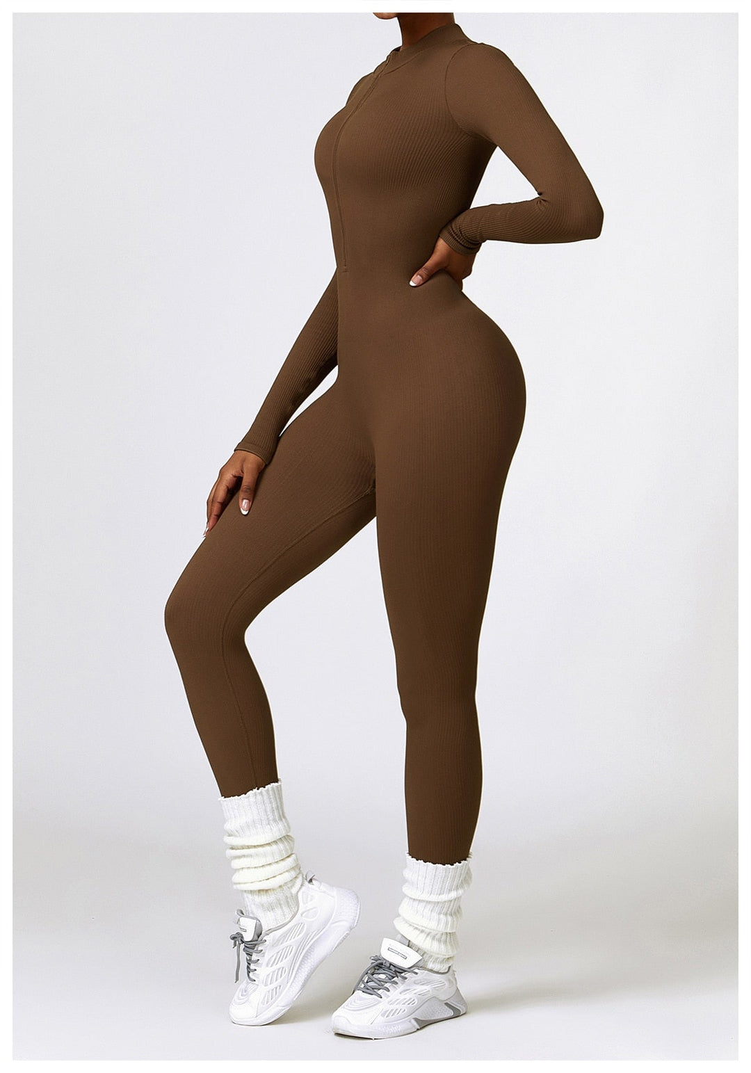 Risa | Zip Front Jumpsuit