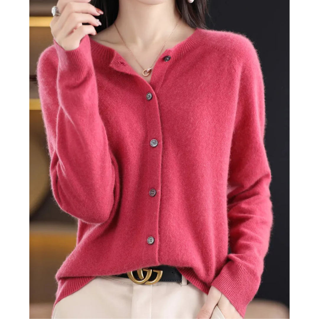 Gudelia | Merino Wool Cardigan
