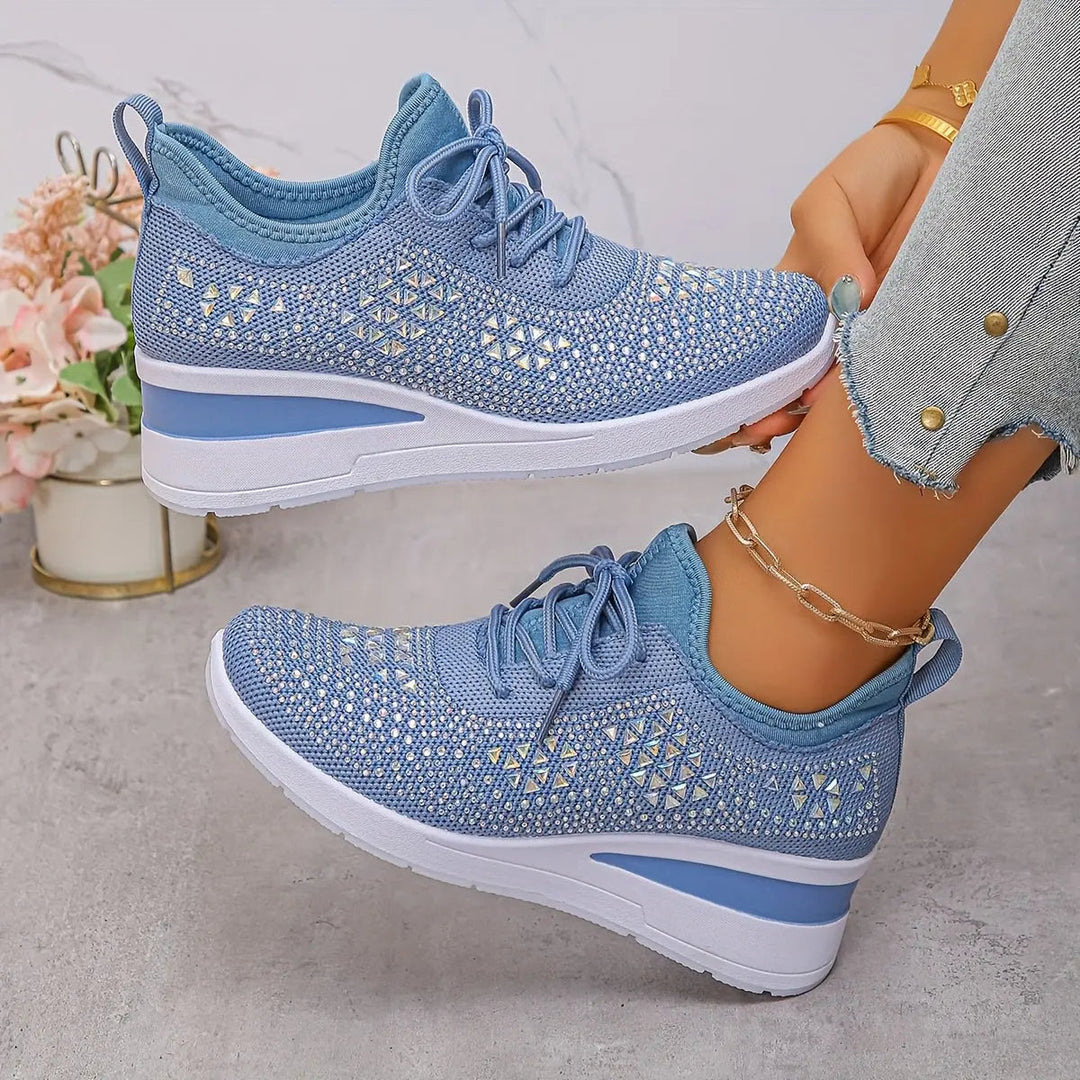 Harriet | Orthopaedic Rhinestone Sneakers