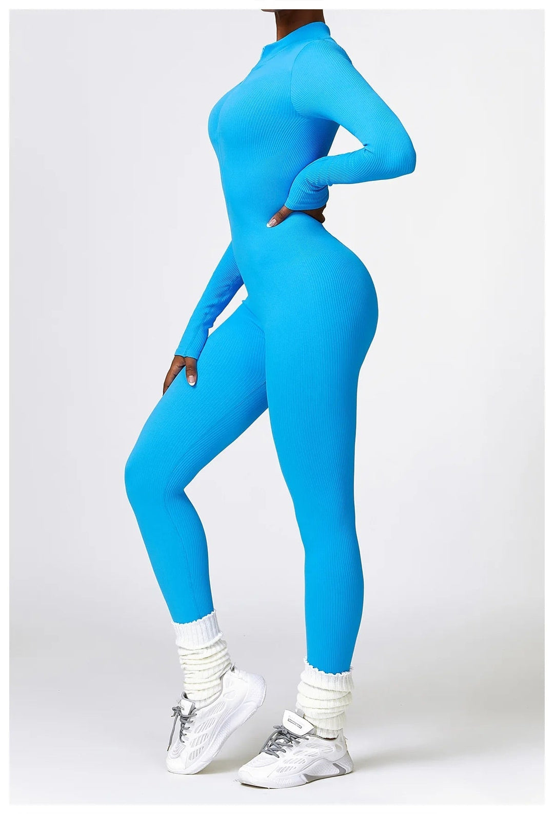 Risa | Zip Front Jumpsuit