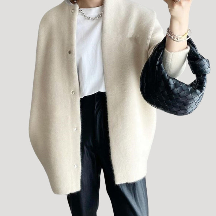Waiza | Soft Knit Wool Cardigan