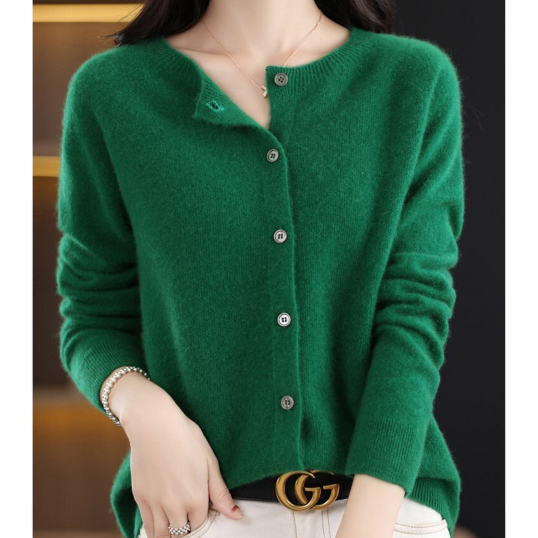Gudelia | Merino Wool Cardigan