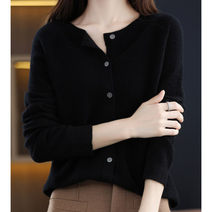 Gudelia | Merino Wool Cardigan