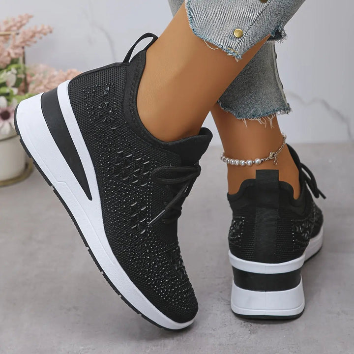 Harriet | Orthopaedic Rhinestone Sneakers