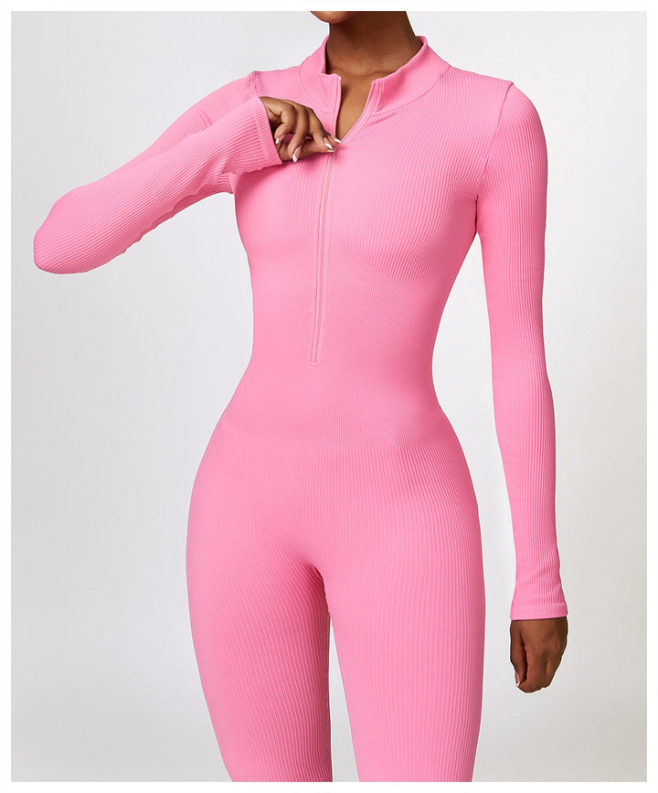 Risa | Zip Front Jumpsuit