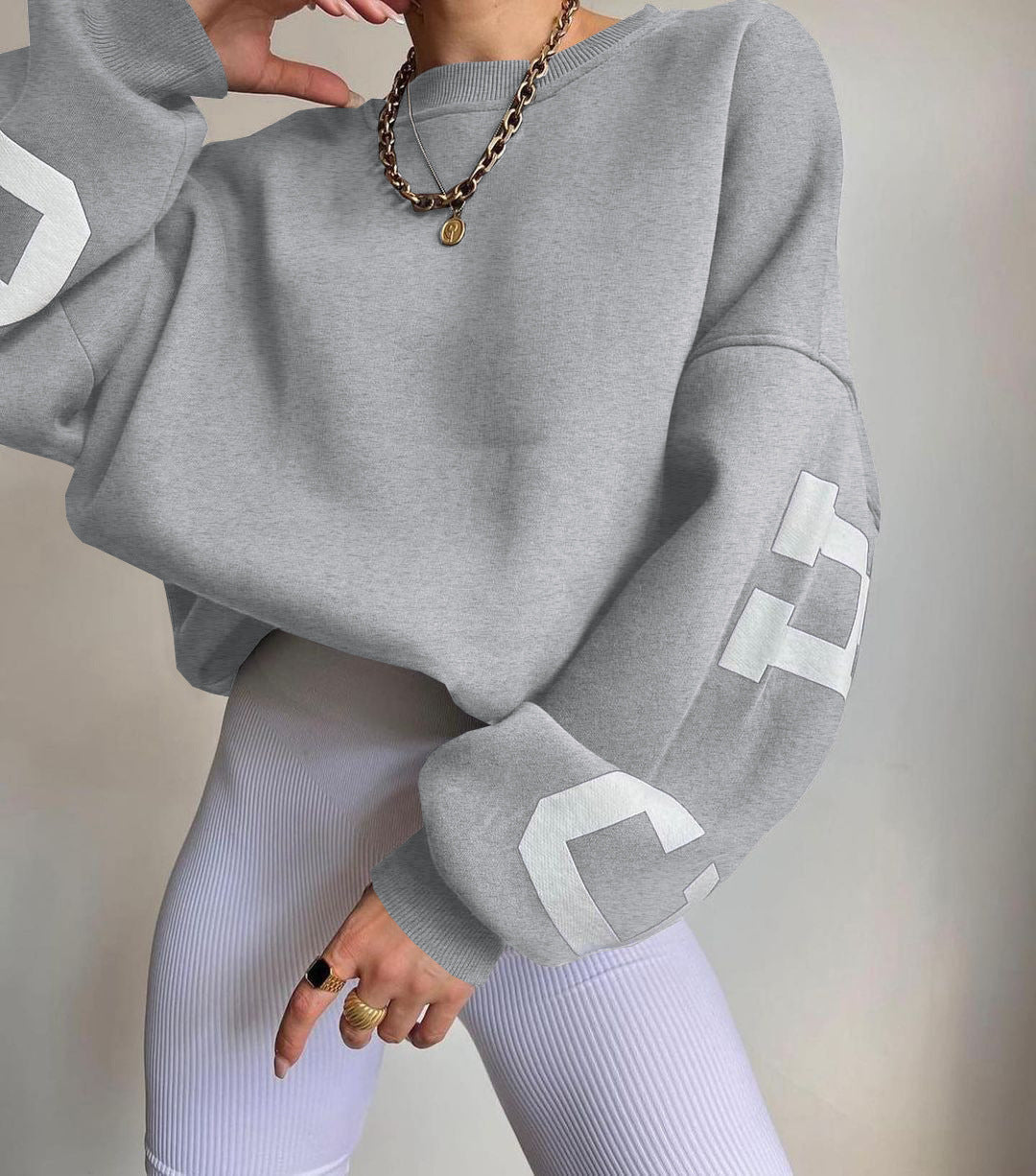 Bibi | Oversized Crewneck Sweatshirt