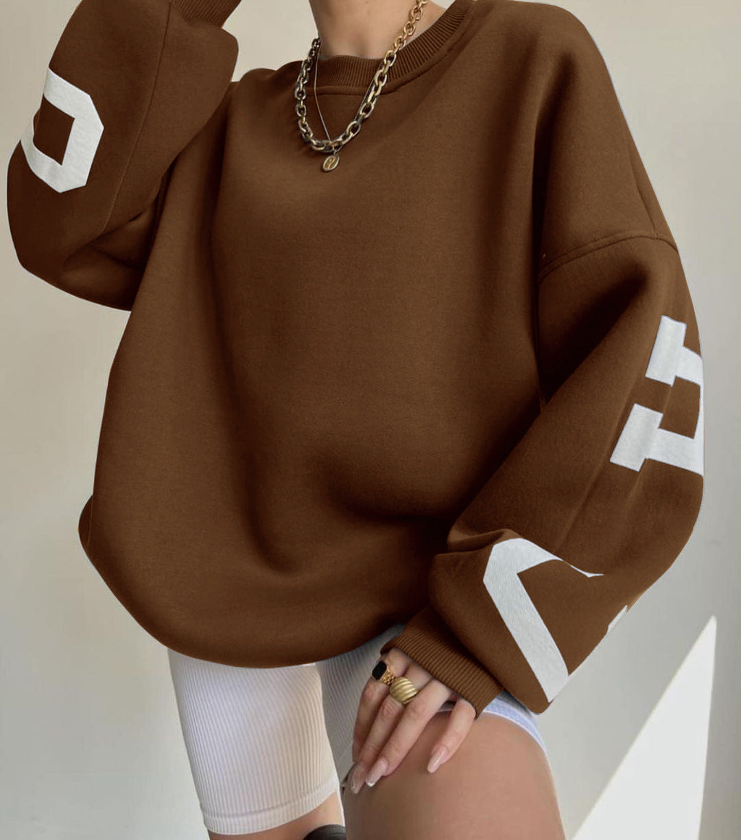Bibi | Oversized Crewneck Sweatshirt