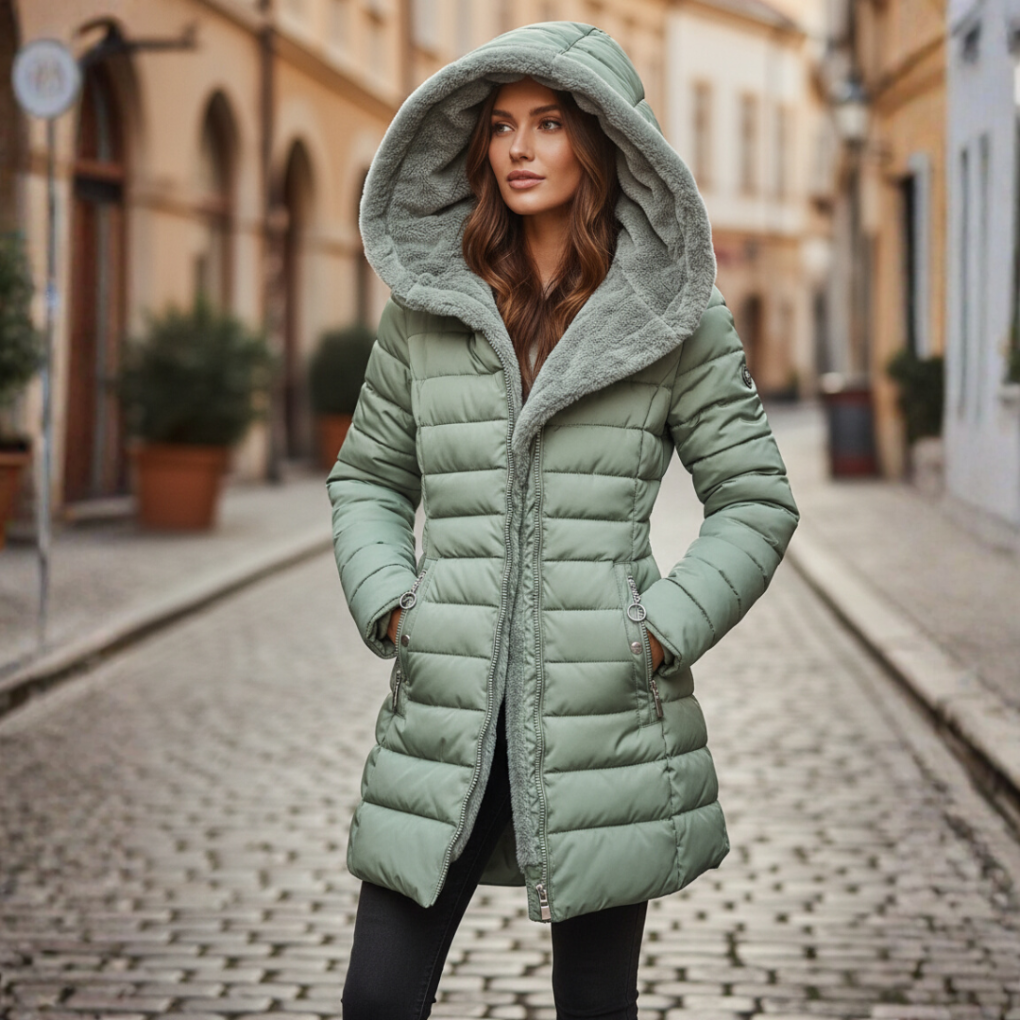 Audrey | Hooded Down Jacket