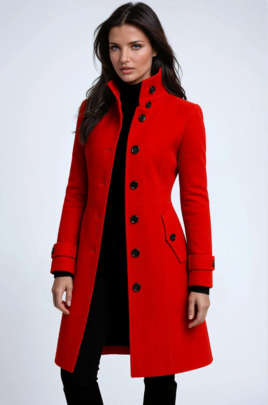 Florence | Tailored Belted Winter Coat