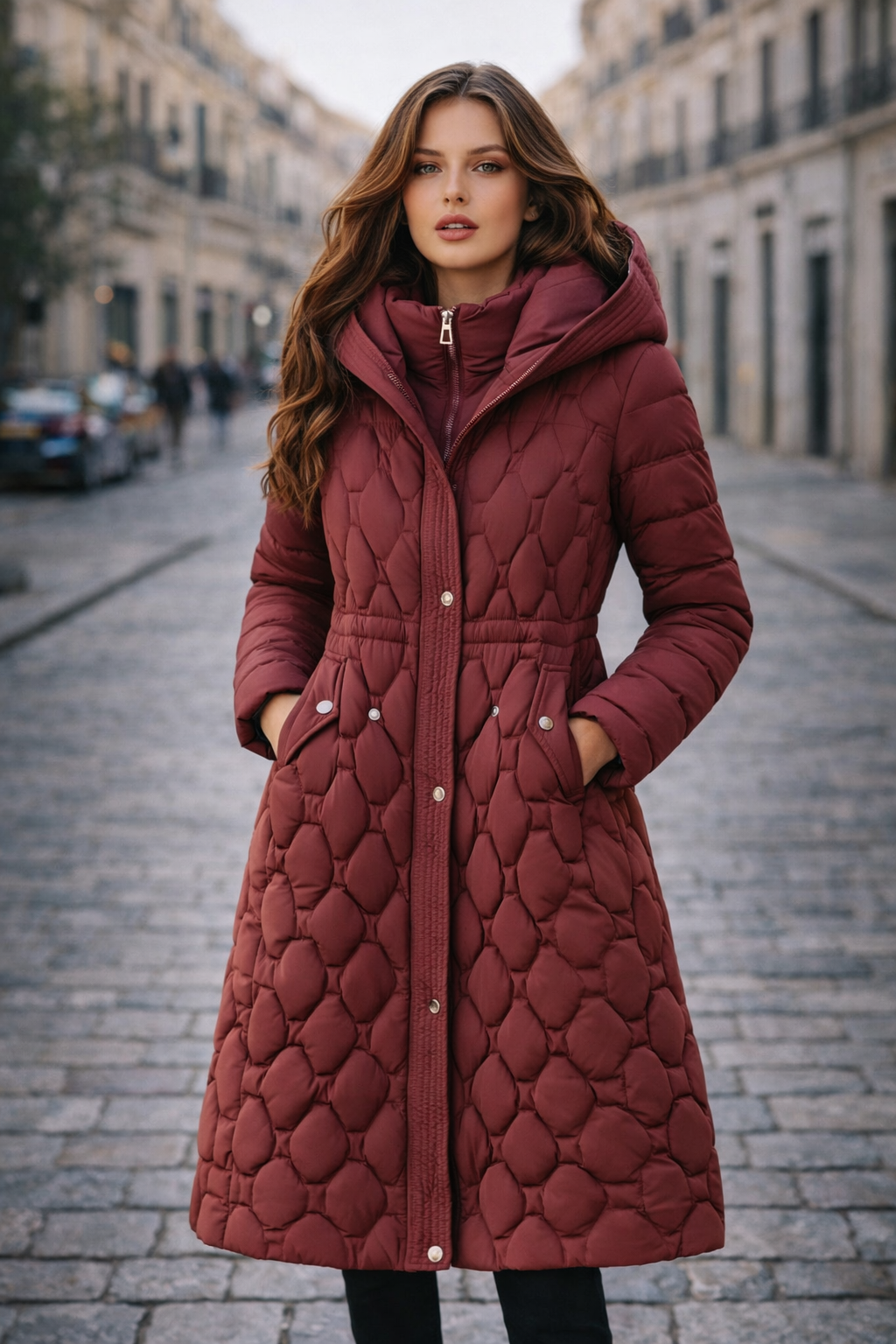 Natalia | Classic Quilted Winter Coat