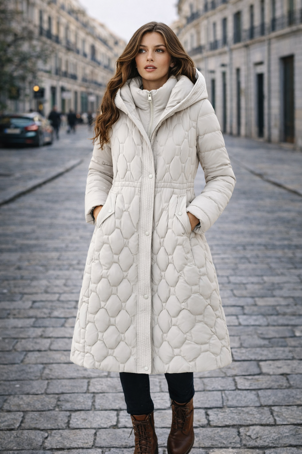 Natalia | Classic Quilted Winter Coat