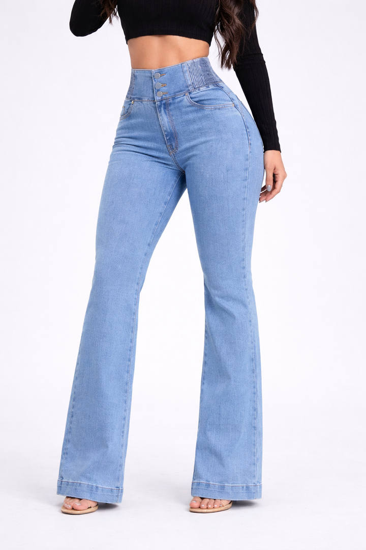 Maliha | High Waisted Stretch Jeans
