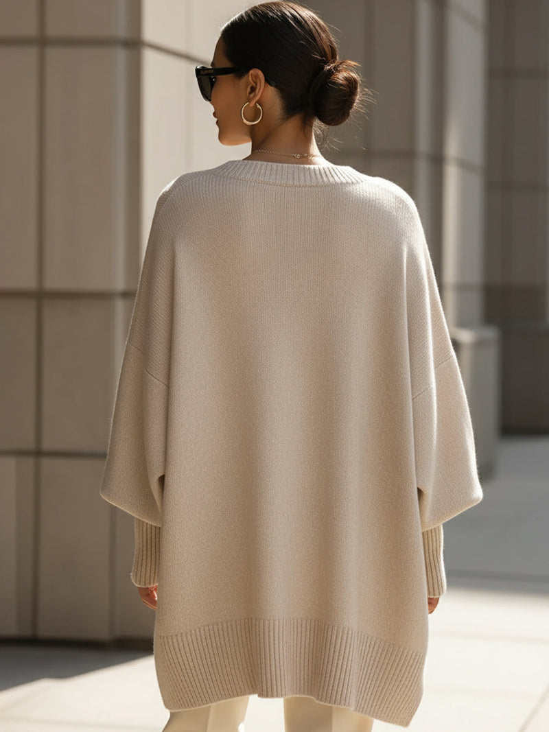 Mila | Oversized Cotton Sweater