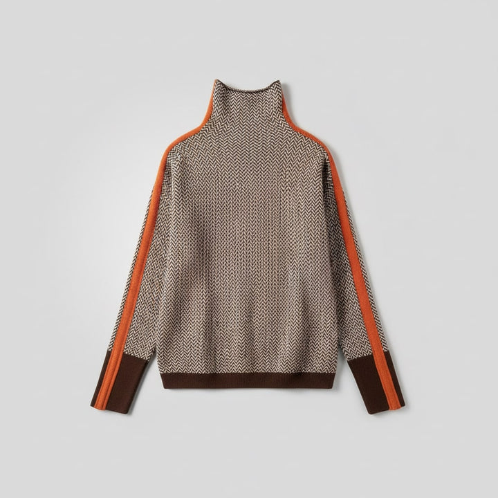 Valeria | Classic High Neck Sweater