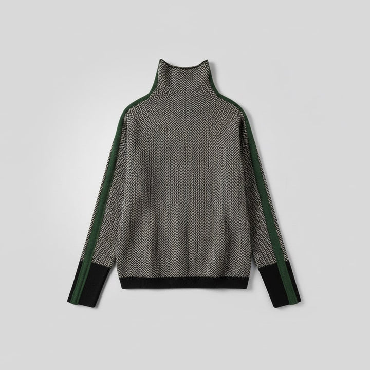Valeria | Classic High Neck Sweater