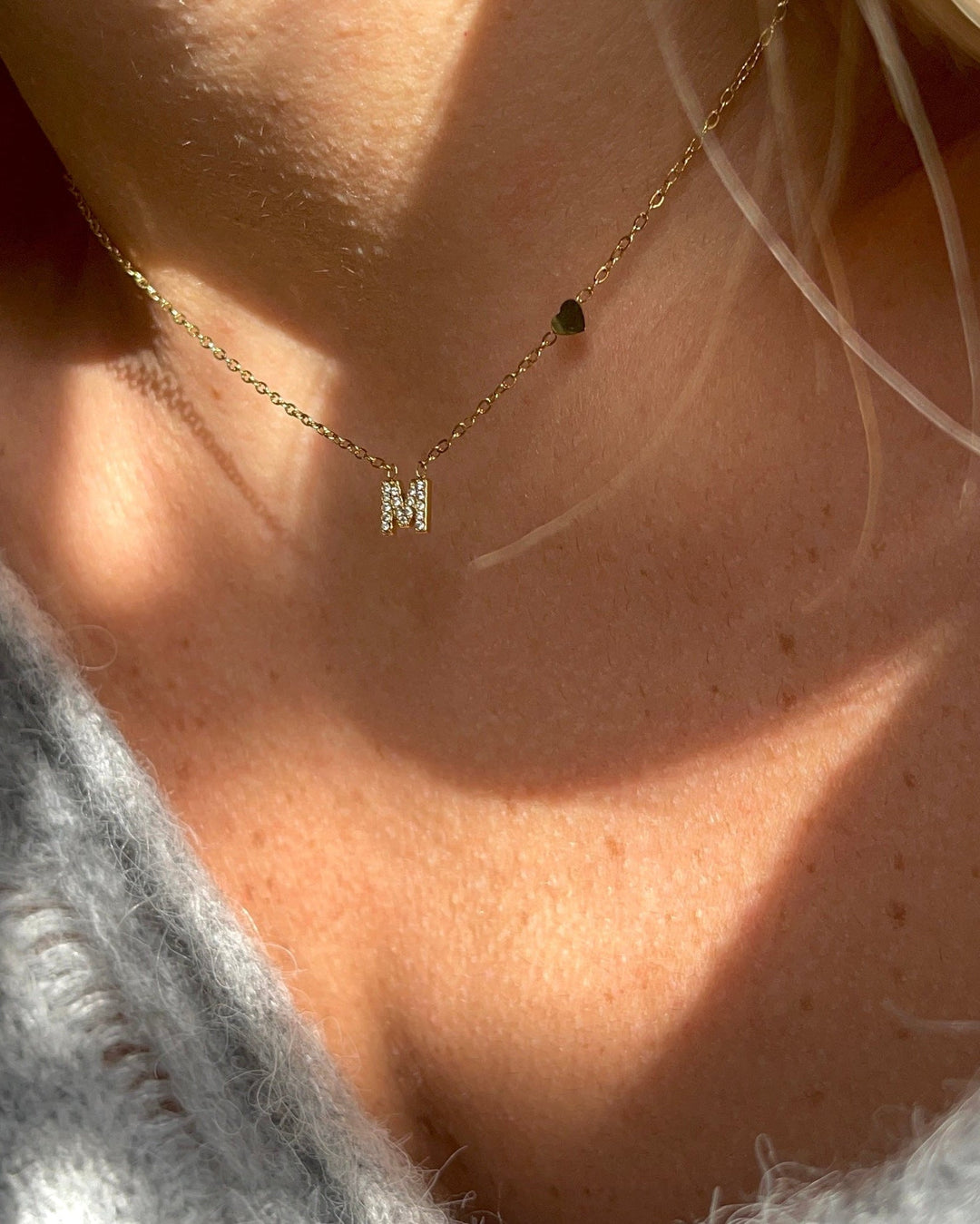 Riena | Alphabet Charm Necklace